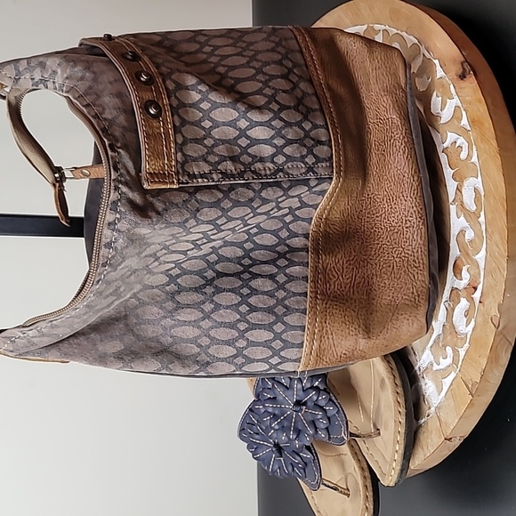 Myra Crossbody Bag with Leather Trim - Picture 14 of 17